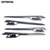 For Volkswagen VW Golf 8 MK8 Pro R - 2024 2025 Carbon Fiber Interior Door Handle Bowl Cover Trim Accessories Car Styling