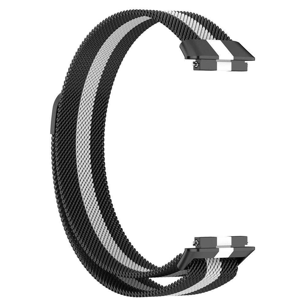 21cm Watch Strap Stainless Steel Magnetic Mesh Milanaise Loop Band Compatible For Huawei Band 7