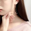 Wave Zircon Ear Line Ear Clip Ideal For Women Girl Chain Design Sweet Versatile Jewellery Gift High Quality Durable Material