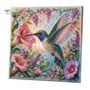 Artistic Home Wall Decoration Animal Faux Pearl Art DIY Kit, Cute Painting Exquisite Sparkling 3D Flowers Crafting Kit for Adults, Decor Desktop