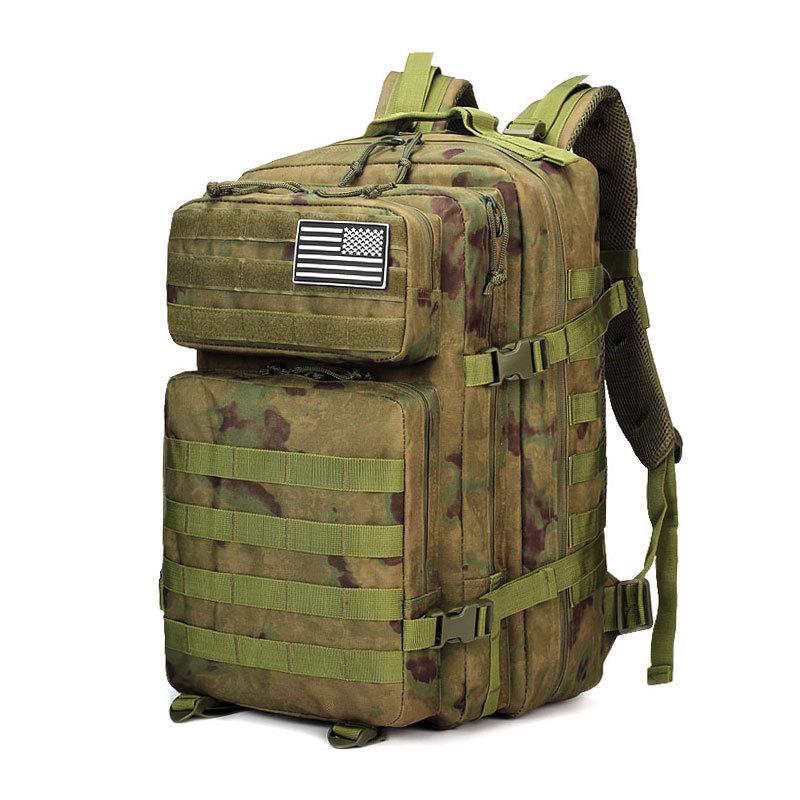 HOT 45L Outdoor Camo Backpack Multifunctional Large Capacity Men's Hunting Bag Camping Tactical Sports Travel Climbing backpack