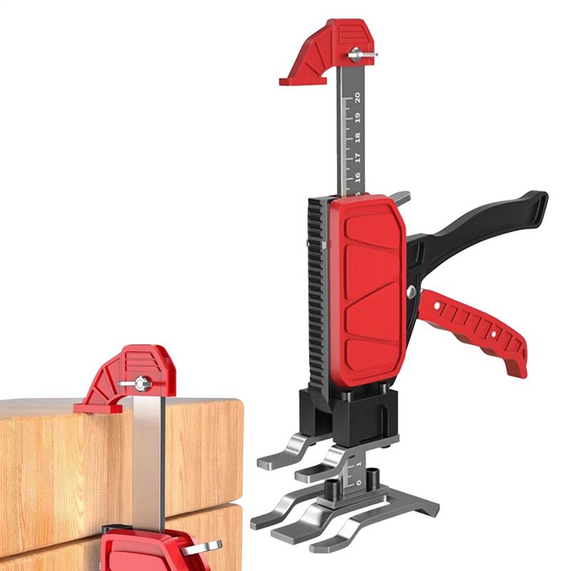 Lever Arm Lifter Drywall Lift Heavy Duty Labor Saving Furniture Jack Height Adjust Cabinet Jack Woodworking Tools for Cabinets