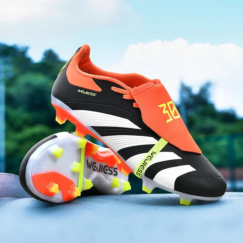Men Football Shoes Society Soccer Shoes Sneaker Grass Training Students Ultralight Outdoor Top Quality Cleats Football Boots