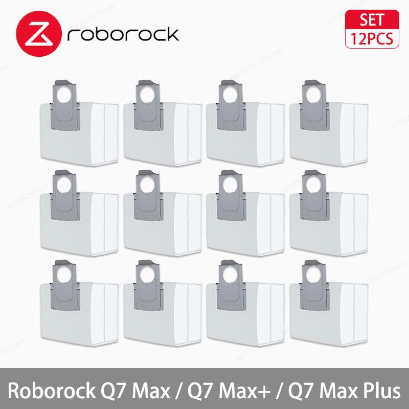 Roborock Q7 Max / Q7 Max+ / Q7 Max Plus Robot Vacuum Cleaner Accessories Side Brush Hepa Filter Mop Cloth Dust Bag Spare Parts
