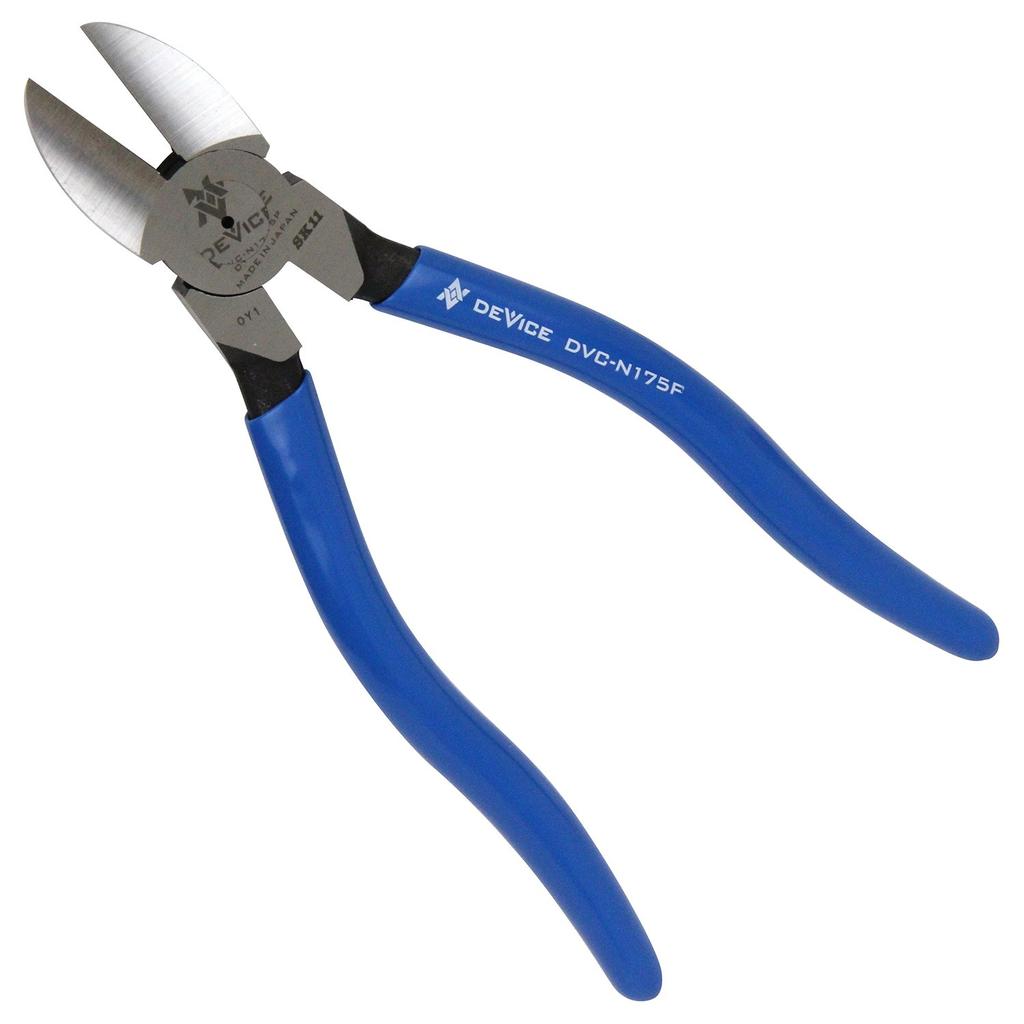 SK11 DEVICE Round Made in 175mm Electrician's Heavy-Duty Nippers, Blade, DVC-N175P, Japan,