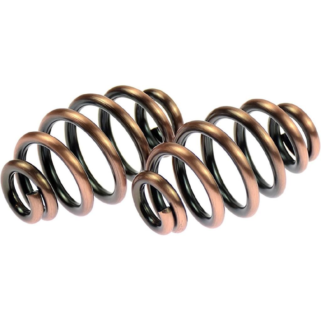 HDBUBALUS Motorcycle Solo Seat Springs 3" Spring Fit for Harley Kawasaki Suzuki Bobber Copper
