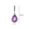 Natural Amethyst Pendant for women 925 sterling silver pendant