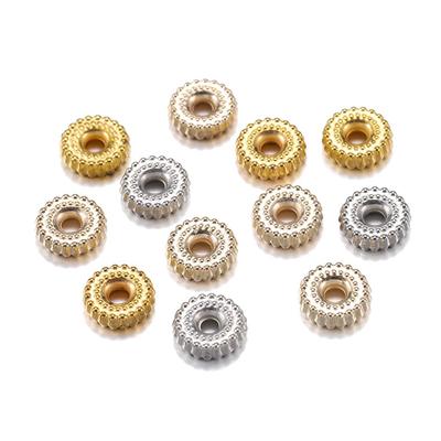 200pcs/lot CCB Plastic Charm Bracelet Beads Findings Loose Spacer Beads For Jewelry Making DIY Accessories