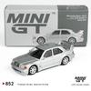MINIGT 1:64 Mercedes-Benz 190E 2.5-16 Evolution II Astral Silver MGT Alloy Car Model 852