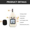 Digital Decibel Meter Sound Level Reader Sound Meter for Accurate Noise Measurement in homes  Office Construction site 