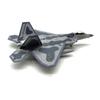 Modello Aereo F22 1/100 Aereo in Scala Metallico Caccia F22 Raptor USAF Aeronautica Militare USA Aereo in Metallo Pressofuso Display Collezione Regalo