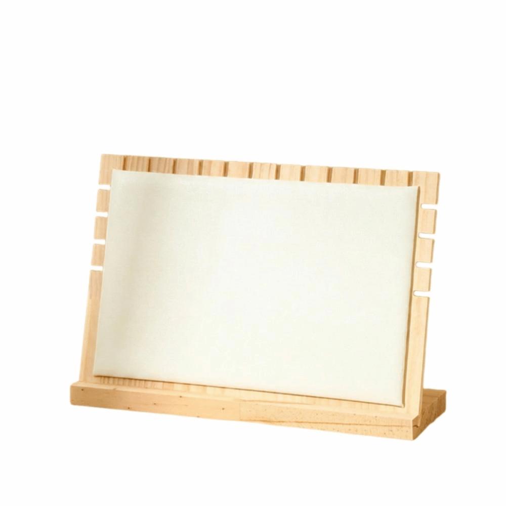 Solid Wooden Necklace Hanging Rack Multi-Functional Jewelry Display Frame Jewelry Organizer