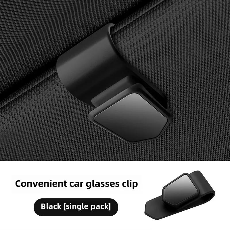 Universal Auto Sun Visor Glasses Holder Car Inside Accessories Sunglasses Clip Card Ticket Holder Stand Fastener Case Eyeglasses