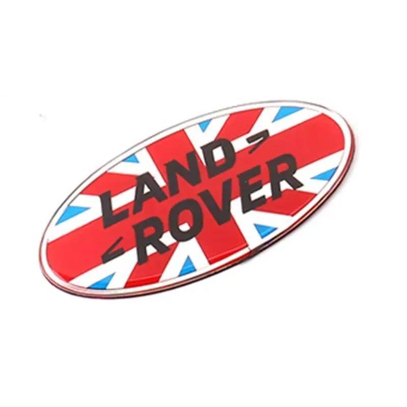 Car Front Grille Rear Tail Trunk Emblem Sticker for Land Rover Discovery Range Rover Evpque Defender 3 4 Freelander OVERFINCH BQQ1