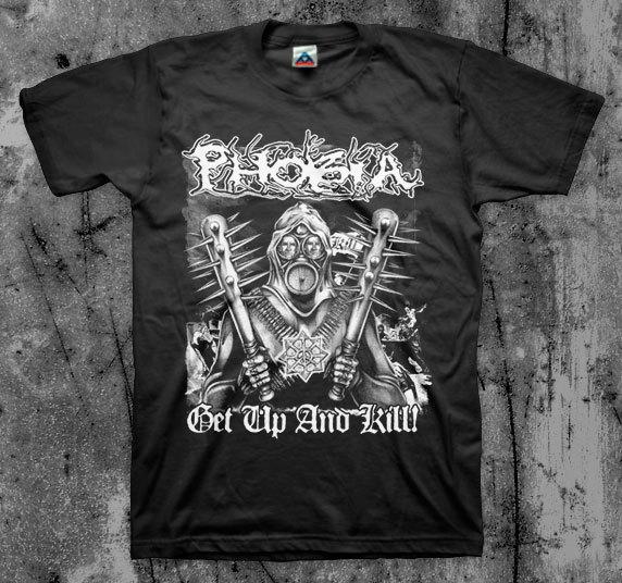 Phobia  Get Up And Kill  T shirt  Unisex T-Shirt XL