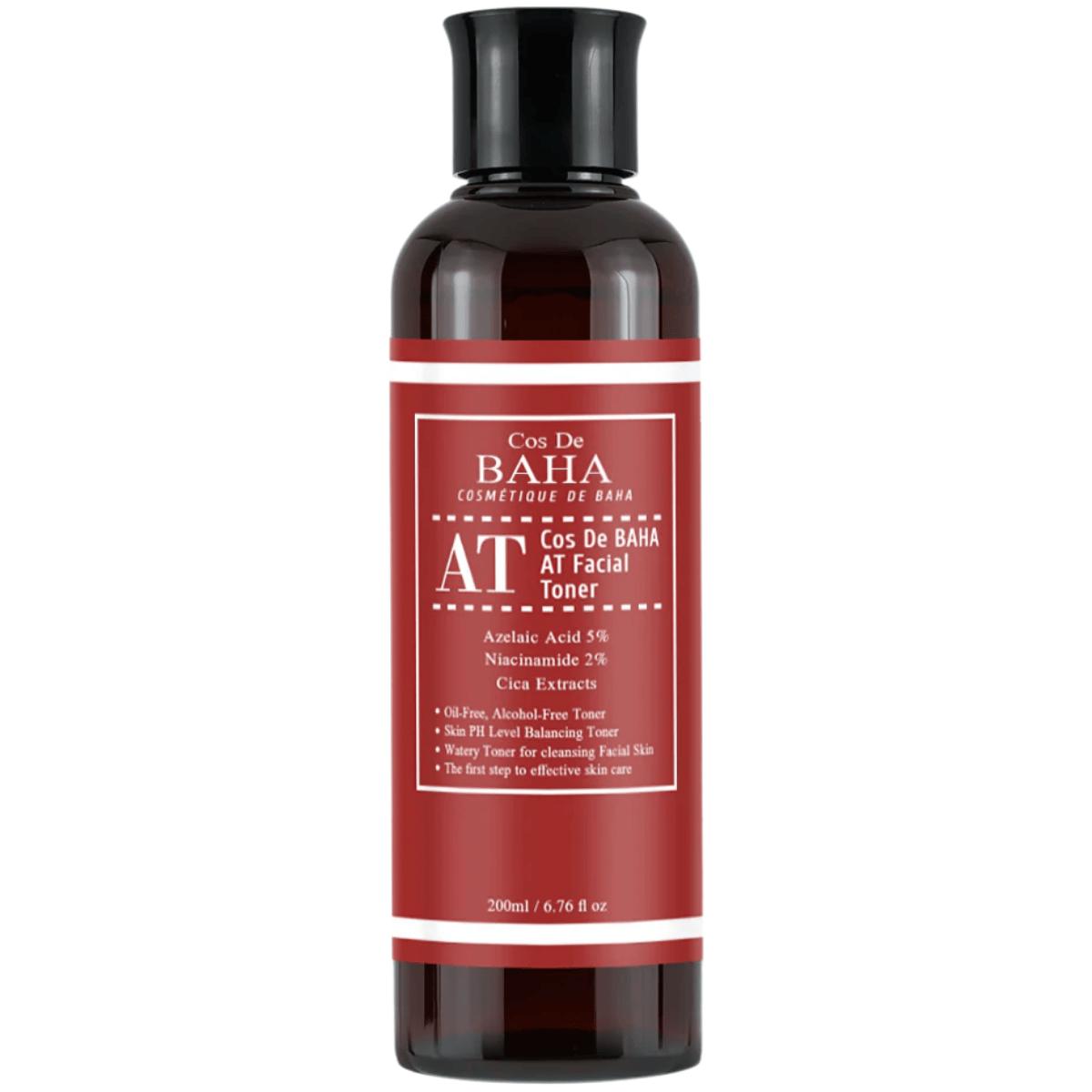 COS DE BAHA - AT Azelaic Acid 5% Niacinamide 2% Facial Toner, 200ml tonik do twarzy