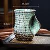 560ml Creative Ceramic Coffee Cup Colorful Warm Hand Mug Kiln Changed Pottery Tea Pot