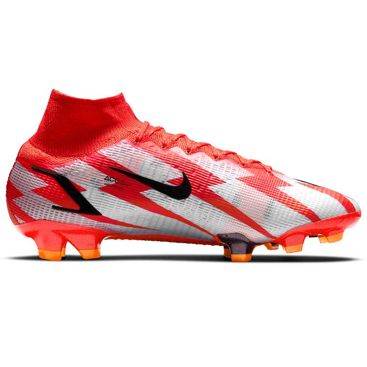 New Nike Mercurial Superfly 8 Elite Fg CR7 Chile Red DB2858-600