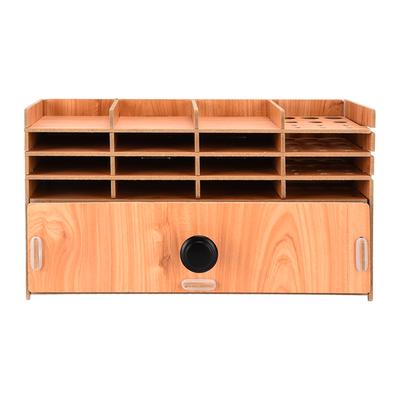 Rhinestone Storage Box DIY Wooden Multi Layers Grids Rhinestone Tool Organizer for Rhinestones Earrings Necklaces