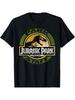 Jurassic Parks Staff Retro Distressed Logo Graphic T-Shirt T-Shirt
