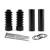 Black Front Fork Cover Boots Kit for Harley Sportster 48 XL1200X Motorcycle Shock Absorber Guard Protective Sleeves Bobber Custom Styling Parts