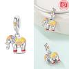 Charm Bead Charms Authentic Colored Zircon Cat Elephant Animal Pendant Authentic copper Bead Compatible With Bracelets Women Valentines Gift Accessory