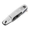 Chrome Exterior Rear Door Handle Replacement for Chevy Silverado 1500 2007 2013 Wear Proof Plastic Rear Right 15915620