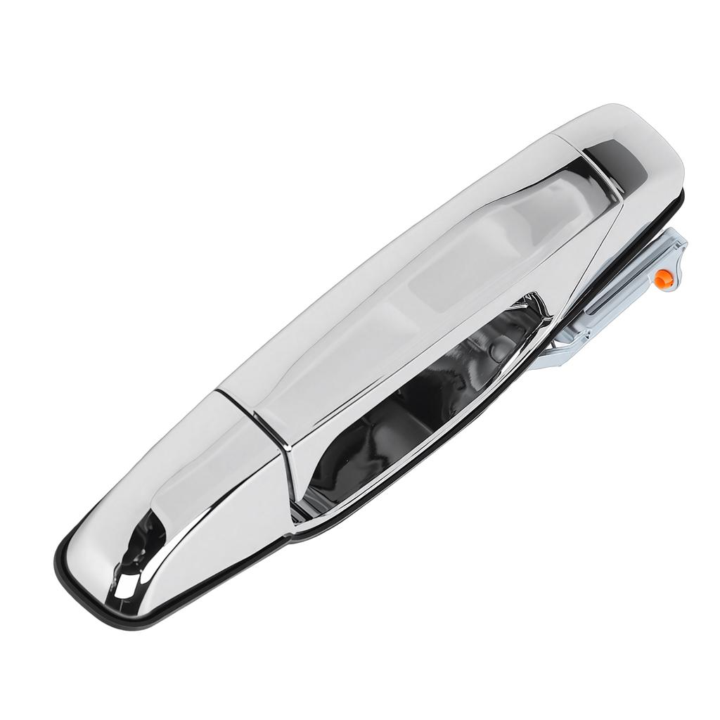 Chrome Exterior Rear Door Handle Replacement for Chevy Silverado 1500 2007 2013 Wear Proof Plastic Rear Right 15915620