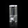 250ml Manual Soap Dispenser Transparent Wall Mounted Bathroom Sanitizer Shampoo Shower Gel Container