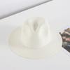 Summer Wide Brim Straw Hat Women And Men Outdoor Sun Protection Beach Panama Cap Solid Color Travel Holiday Visor Caps