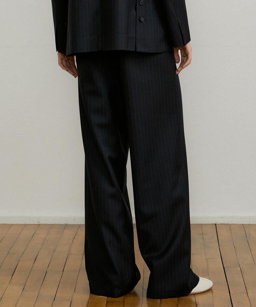 OCTETTE Stripe Banding Pants_2Color