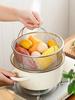 Frying Sieve Multi Functional Fryer Basket Frying Basket with Handle Must Have Kitchen Accessory for Deep Fried Delights