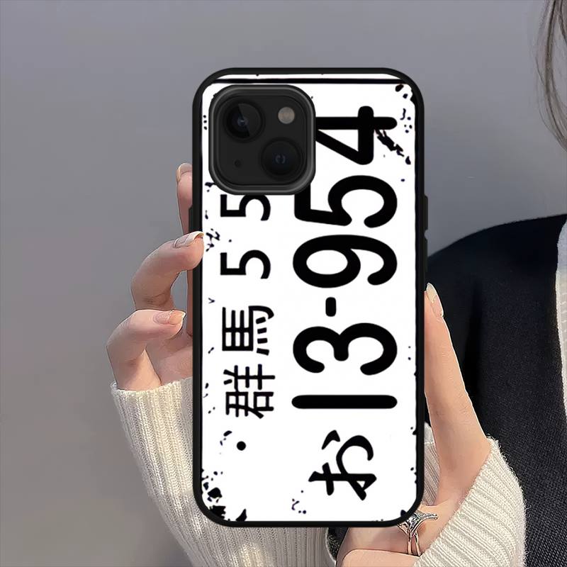 Initial D AE86 Cars Phone Case For iPhone Mini 11 12 13 14 15 16 Pro Max Plus Shell