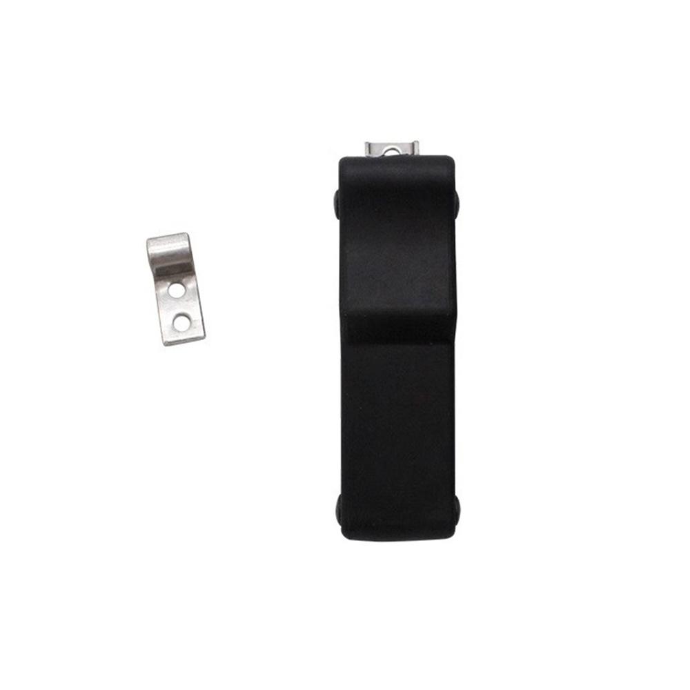 Flexible Rubber Draw Latch Boat Compartment Cargo Box Stainless Steel Bracket