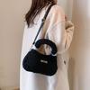 Plush Handbag Soft Warm Shoulder Bag Everyday Companion for Fashion Enthusiasts