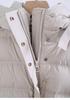 Winter 2024 Women's Long Over-the-Knee Slim Fit Down Jacket with Belted Waist - European Trend