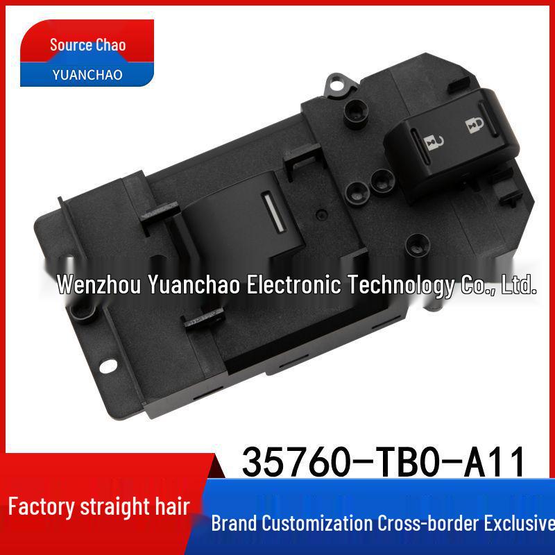 Compatible Power Window Switch for Honda Accord (35760-TB0-A11) - Front Right Passenger Side