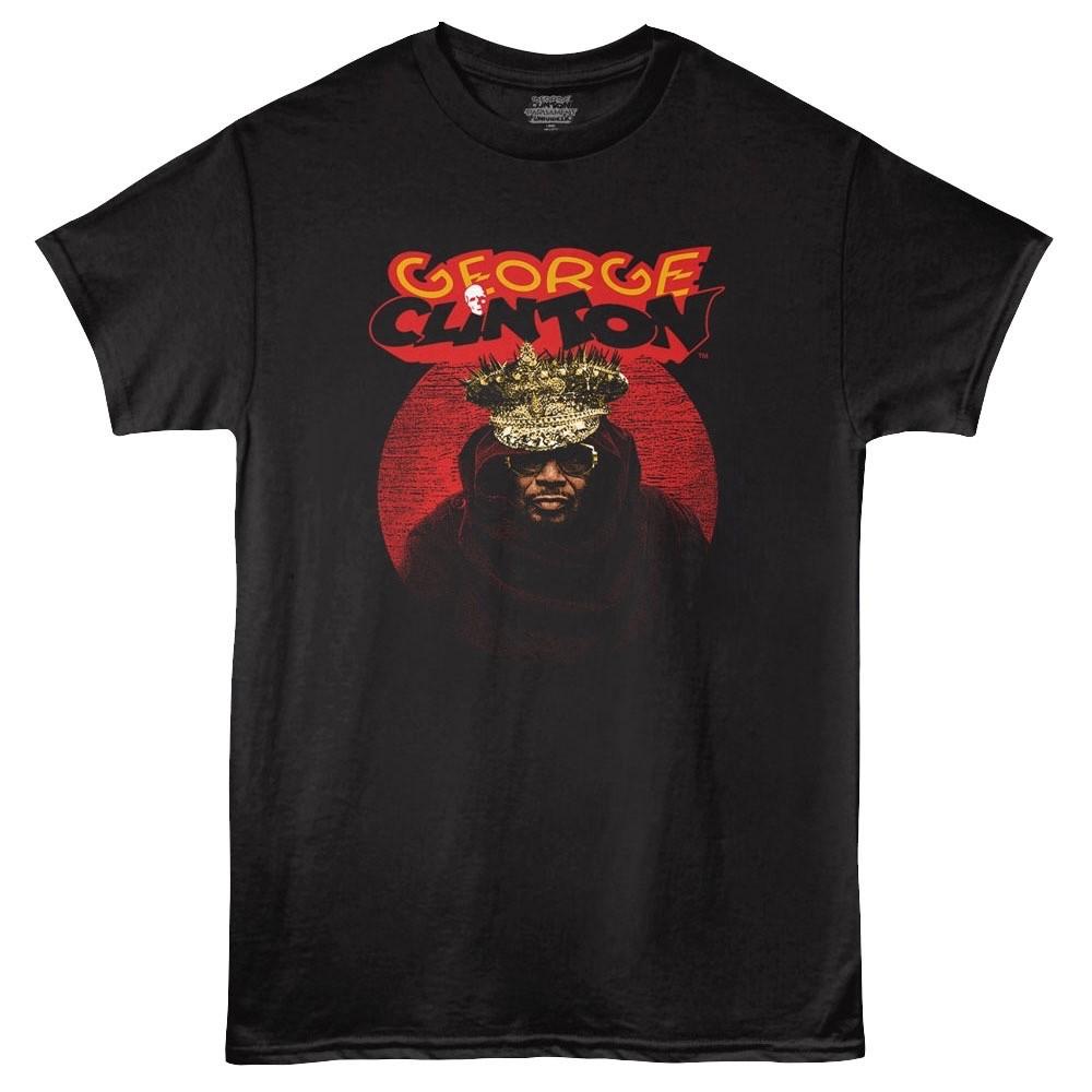 

GEORGE CLINTON T-Shirt FUNKADELIC CROWN Band Music New Official Mens Black Unisex T-Shirt XXXL