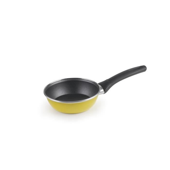 Poêle - IBILI - 14 cm - Acier émaillé vitrifié - Antiadhésif - Compatible induction