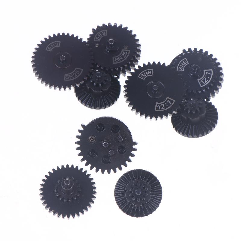 1 Juego Shs Acero Cortado CNC Par Alta Velocidad Juego de Engranajes Para Caja de Cambios 12/1 Sr25 R85 7# Accesorios