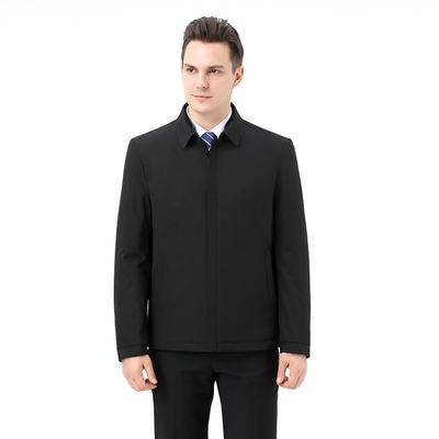 Giacca imbottita da uomo Business Casual, Cappotto per uomo di mezza età