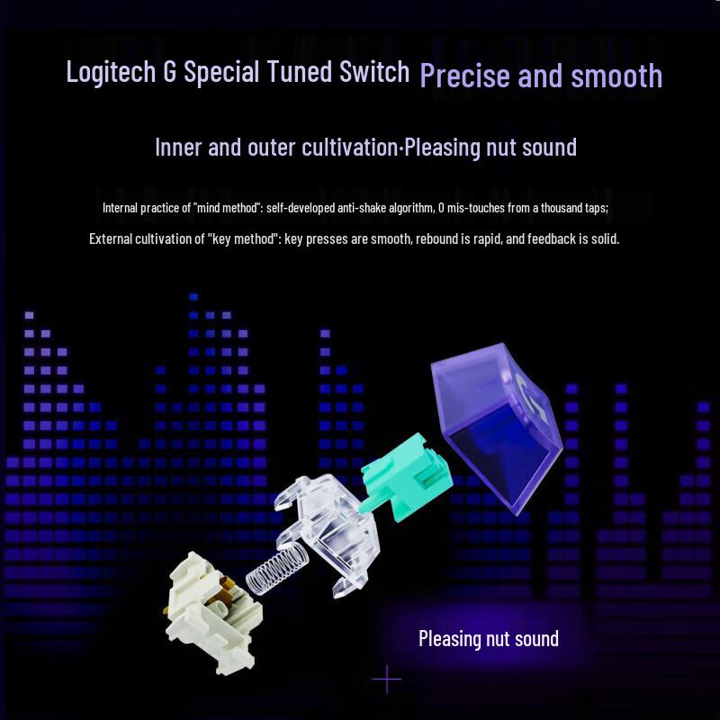 Logitech G316X 98-Key RGB Hot-Swappable Mechanical Keyboard