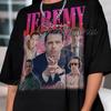 JEREMY STRONG T Shirt SweaT Merch Lover ARI Vintage Washed Graphic Slightly Versatile Soft Breathable Unisex Streetwear Homme