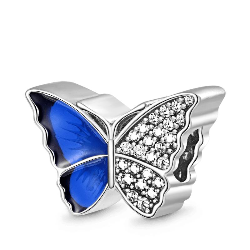 Copper Butterfly Bee Swallow Tree Charm Beads Fit For Original Bracelets Necklaces Diy Women'S Jewelry