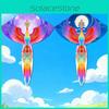 Phoenix Wind Kite With Mechanical Craft And Polyester Fabric For Family Recreation