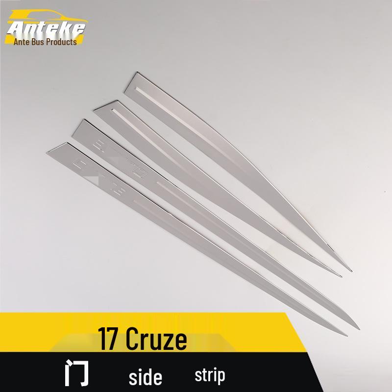 17 Cruze Door Edge Protector: Anti-Scratch Trim & Bright Strip for Bumper and Door Panels