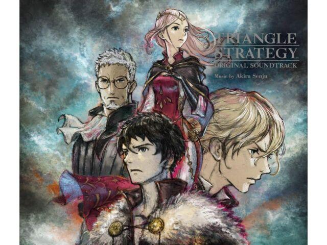 

TRIANGLE STRATEGY ORIGINAL SOUNDTRACK Сенджу Акира SQEX-10901/4 Game Music NEW