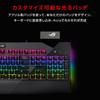 ASUS Gaming-Tastatur, AURA SYNC-kompatibel, USB-Anschluss, mechanische Gaming-Tastatur, abnehmbare Handballenauflage, XA01 ROG STRIX Red Axis, Modell FLARE/RD/US_1