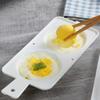 Microwave Eggs Poacher,Double-Cup Egg Boiler,Kitchen Gadget,  Spring Egg Mold ,Cooking Tools,Clear Water Lotus Egg Maker