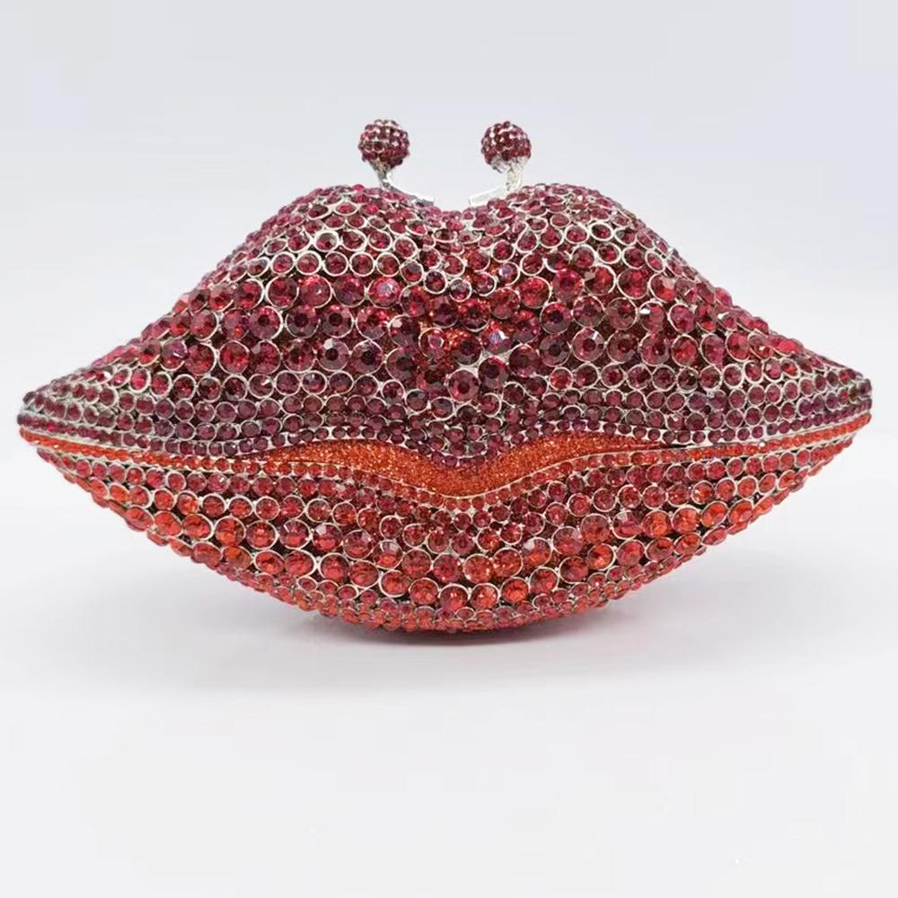 Yellow Diamond Evening Bags Mouth Purses WHTUOHENG Stone Handbag Hard Metal Party Prom Clutches Luxury Women's Crystal Wedding B